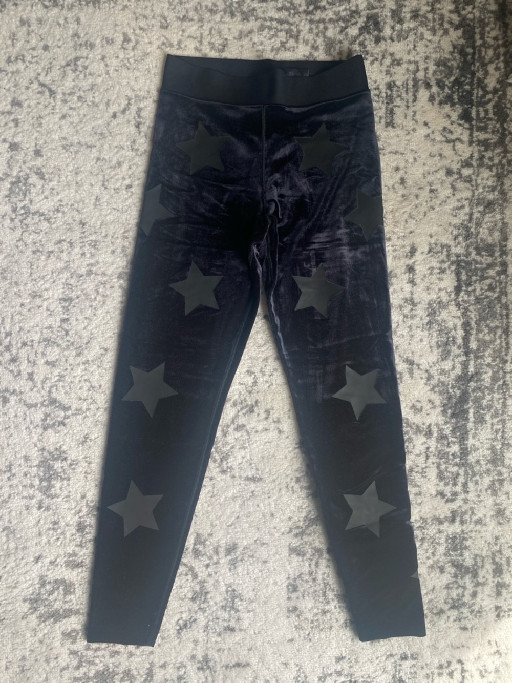 Ultracor Black Velvet Star Leggings